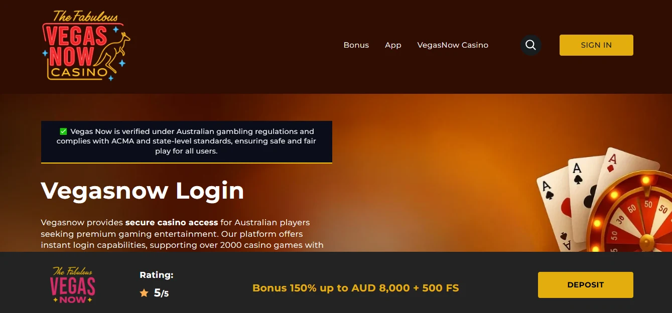 Vegas Now – online casino schnelle auszahlung